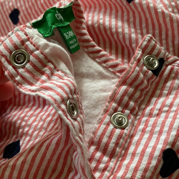 ✨Cute Striped Heart Dress - 18/24 Months - Picture 9 of 9